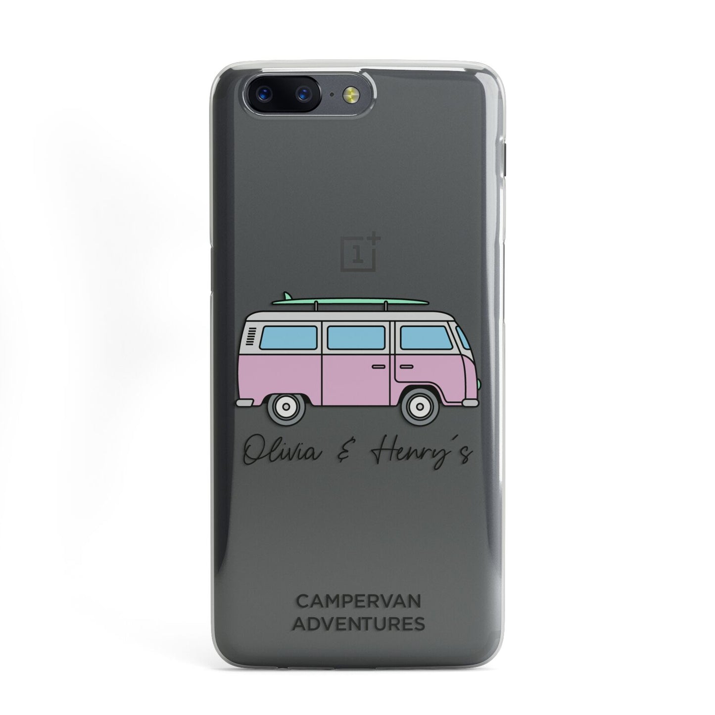 Personalised Campervan Adventures OnePlus Case