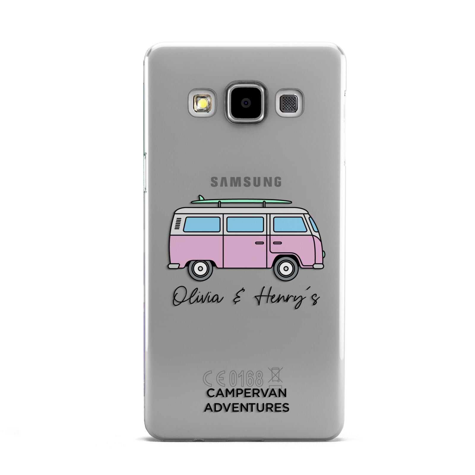 Personalised Campervan Adventures Samsung Galaxy A5 Case