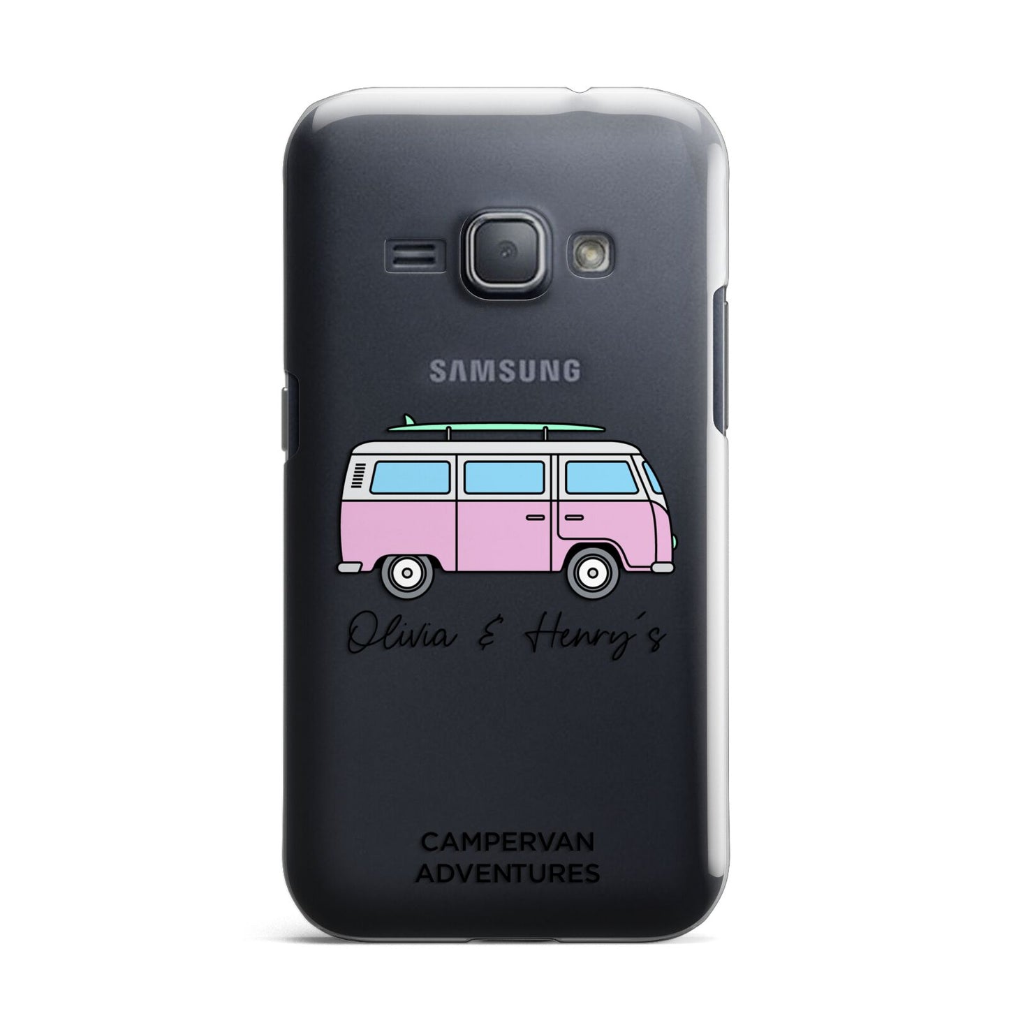 Personalised Campervan Adventures Samsung Galaxy J1 2016 Case
