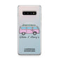 Personalised Campervan Adventures Samsung Galaxy S10 Plus Case