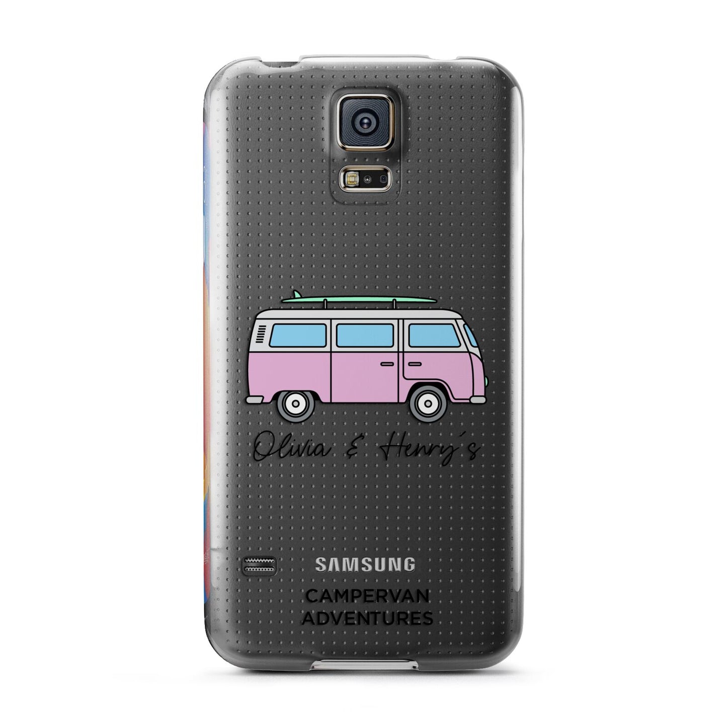 Personalised Campervan Adventures Samsung Galaxy S5 Case