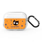 Personalised Cat Halloween AirPods Pro Clear Case