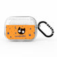 Personalised Cat Halloween AirPods Pro Glitter Case