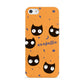 Personalised Cat Halloween Apple iPhone 5 Case