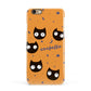 Personalised Cat Halloween Apple iPhone 6 3D Snap Case