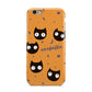 Personalised Cat Halloween Apple iPhone 6 3D Tough Case