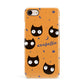 Personalised Cat Halloween Apple iPhone 7 8 3D Snap Case