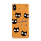 Personalised Cat Halloween Apple iPhone Xs Max 3D Snap Case