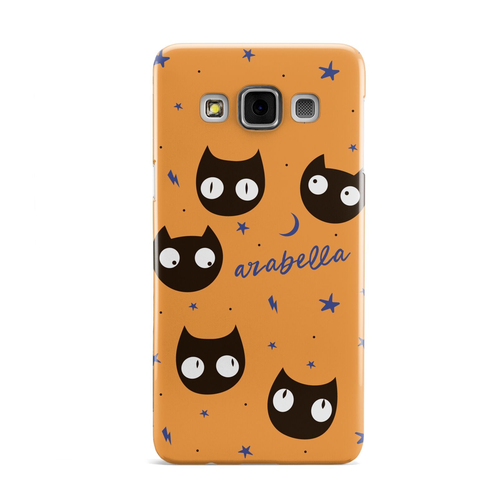 Personalised Cat Halloween Samsung Galaxy A3 Case