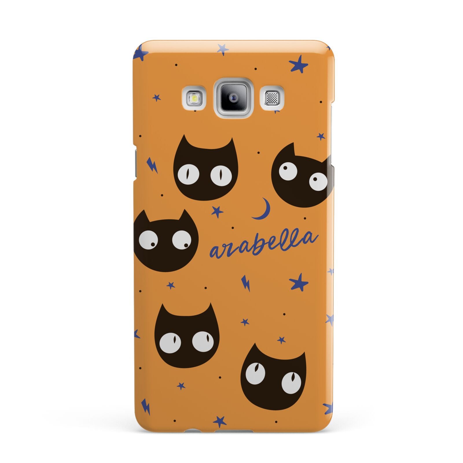 Personalised Cat Halloween Samsung Galaxy A7 2015 Case