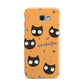 Personalised Cat Halloween Samsung Galaxy A7 2017 Case