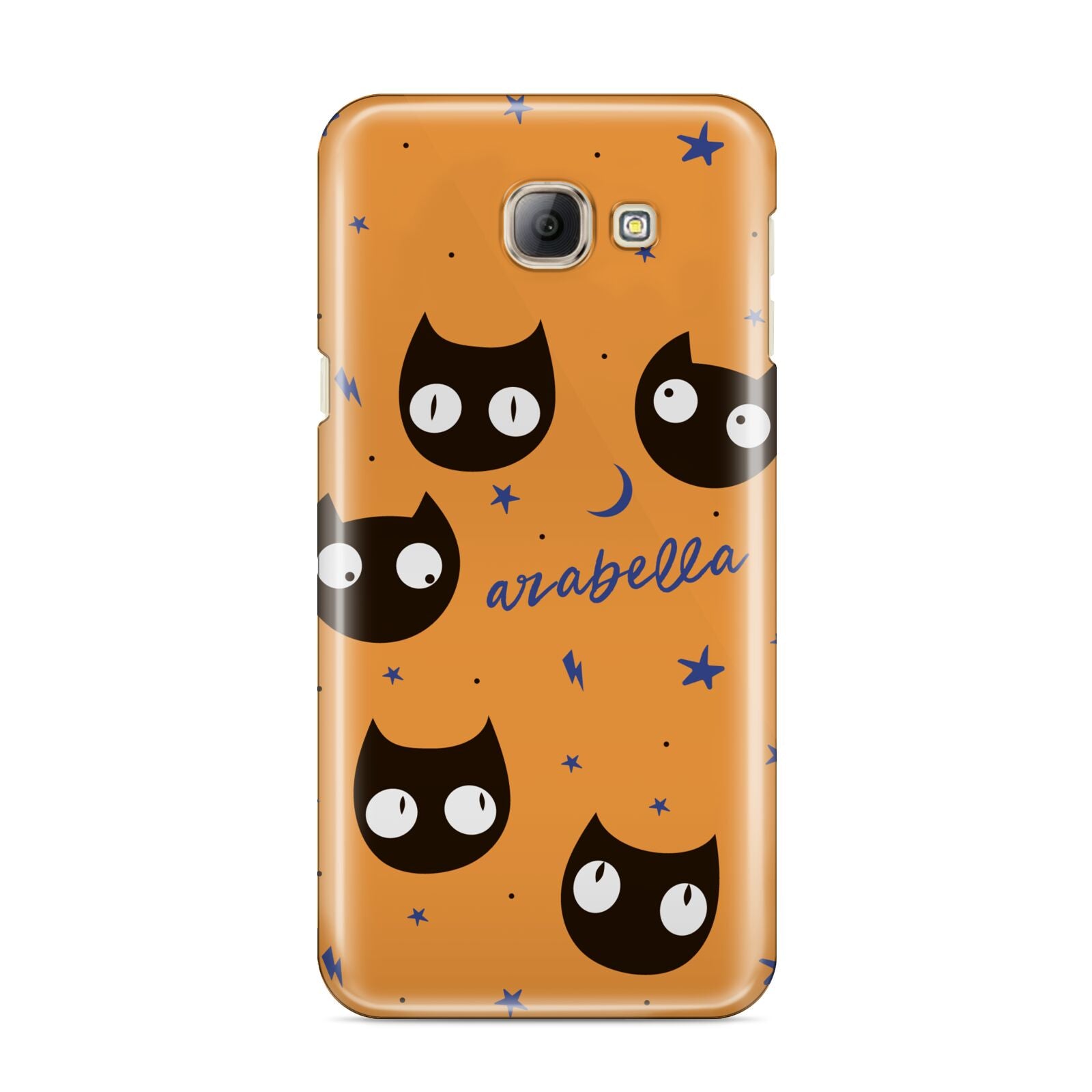 Personalised Cat Halloween Samsung Galaxy A8 2016 Case