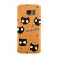 Personalised Cat Halloween Samsung Galaxy Case
