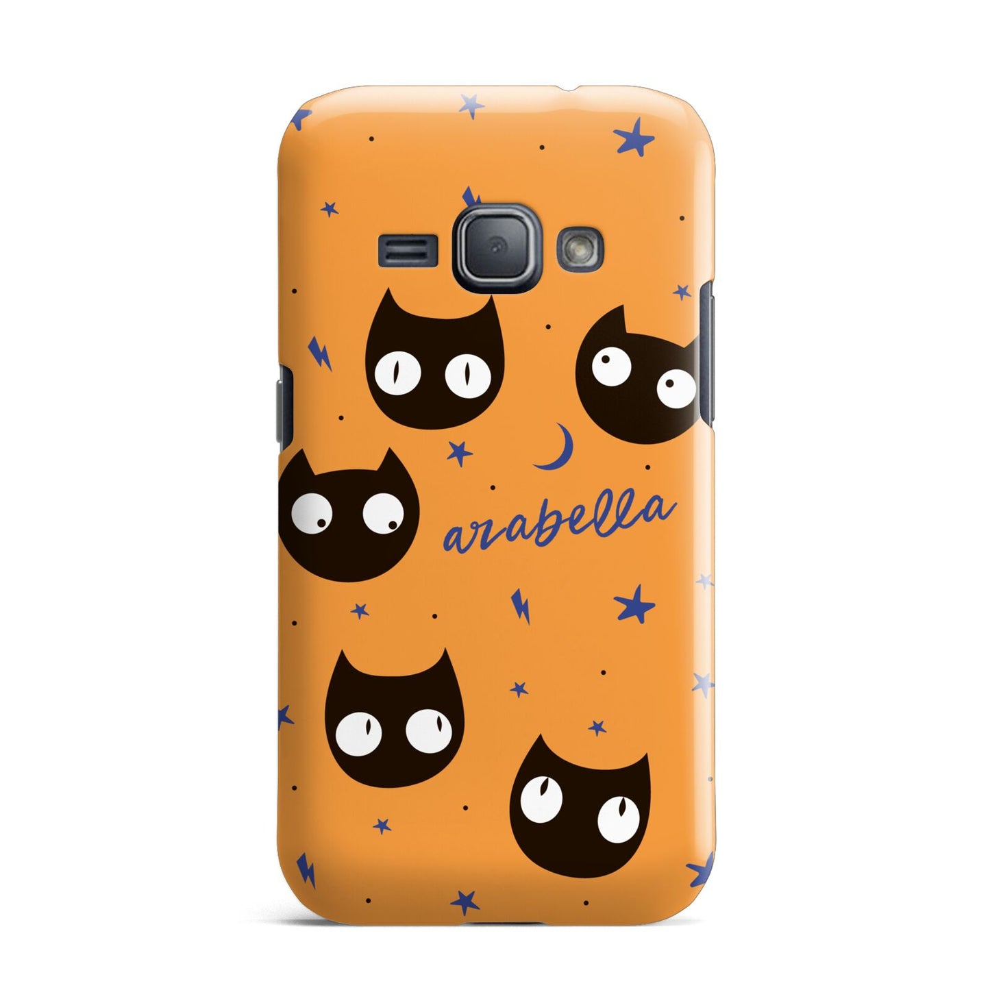 Personalised Cat Halloween Samsung Galaxy J1 2016 Case