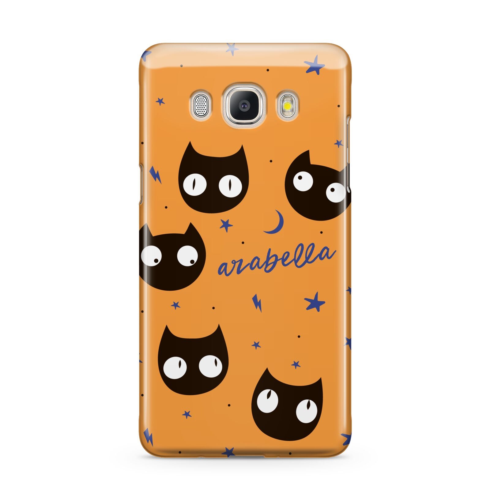 Personalised Cat Halloween Samsung Galaxy J5 2016 Case