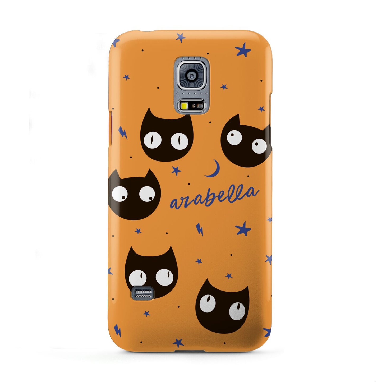 Personalised Cat Halloween Samsung Galaxy S5 Mini Case