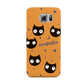 Personalised Cat Halloween Samsung Galaxy S6 Case