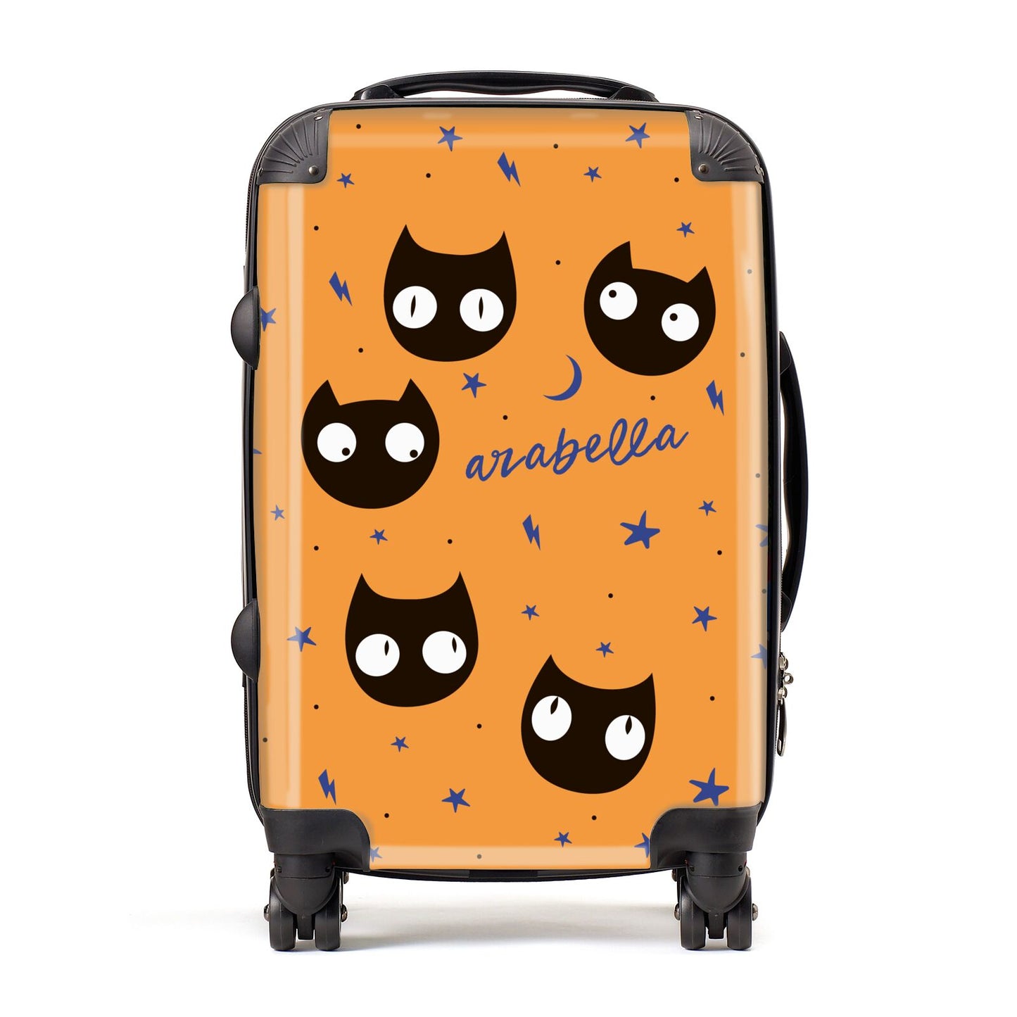 Personalised Cat Halloween Suitcase