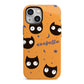 Personalised Cat Halloween iPhone 13 Mini Full Wrap 3D Tough Case