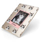 Personalised Cat Photo Apple iPad Case on Gold iPad Side View