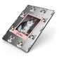 Personalised Cat Photo Apple iPad Case on Grey iPad Side View