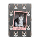 Personalised Cat Photo Apple iPad Grey Case