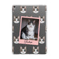Personalised Cat Photo Apple iPad Grey Case