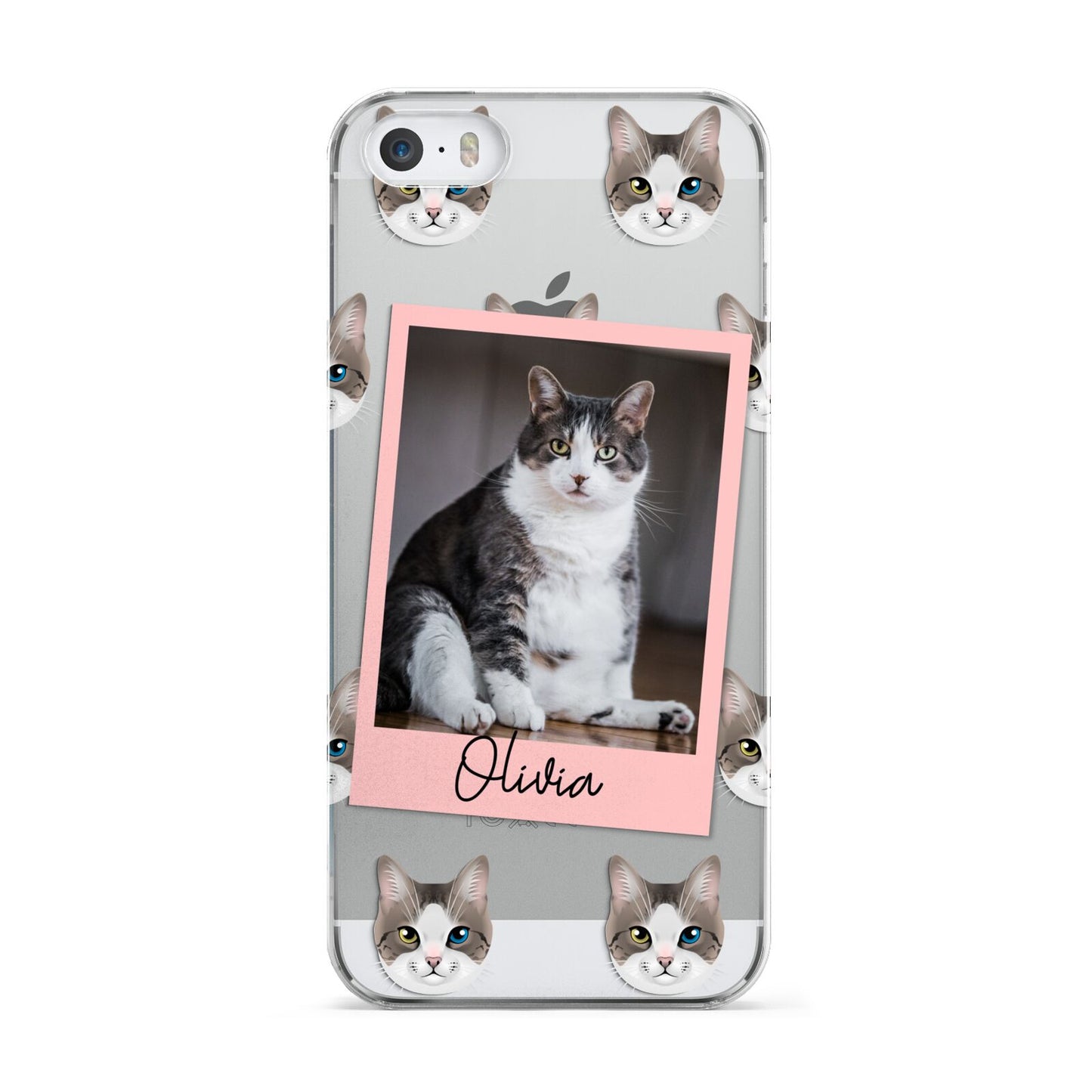 Personalised Cat Photo Apple iPhone 5 Case