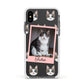 Personalised Cat Photo Apple iPhone Xs Impact Case White Edge on Black Phone