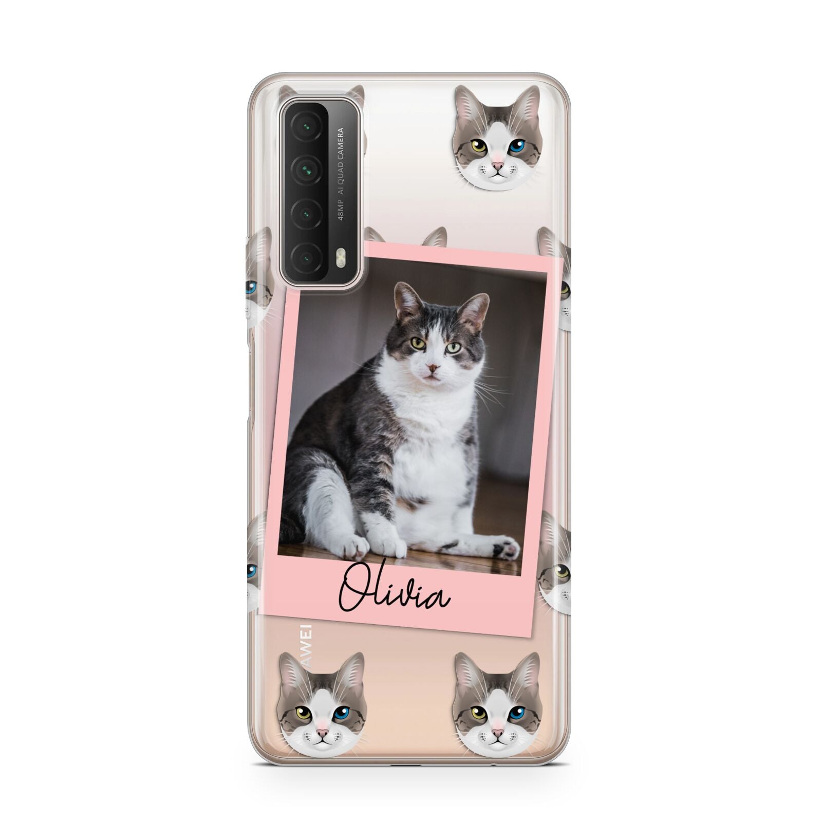 Personalised Cat Photo Huawei P Smart 2021