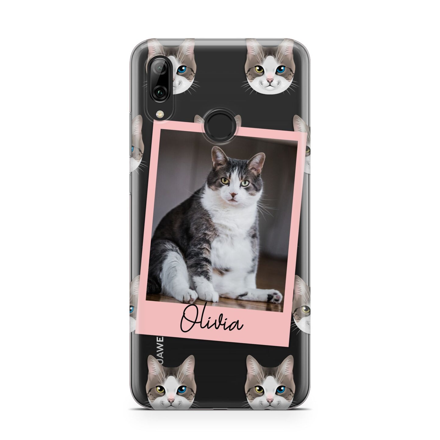 Personalised Cat Photo Huawei Y7 2019