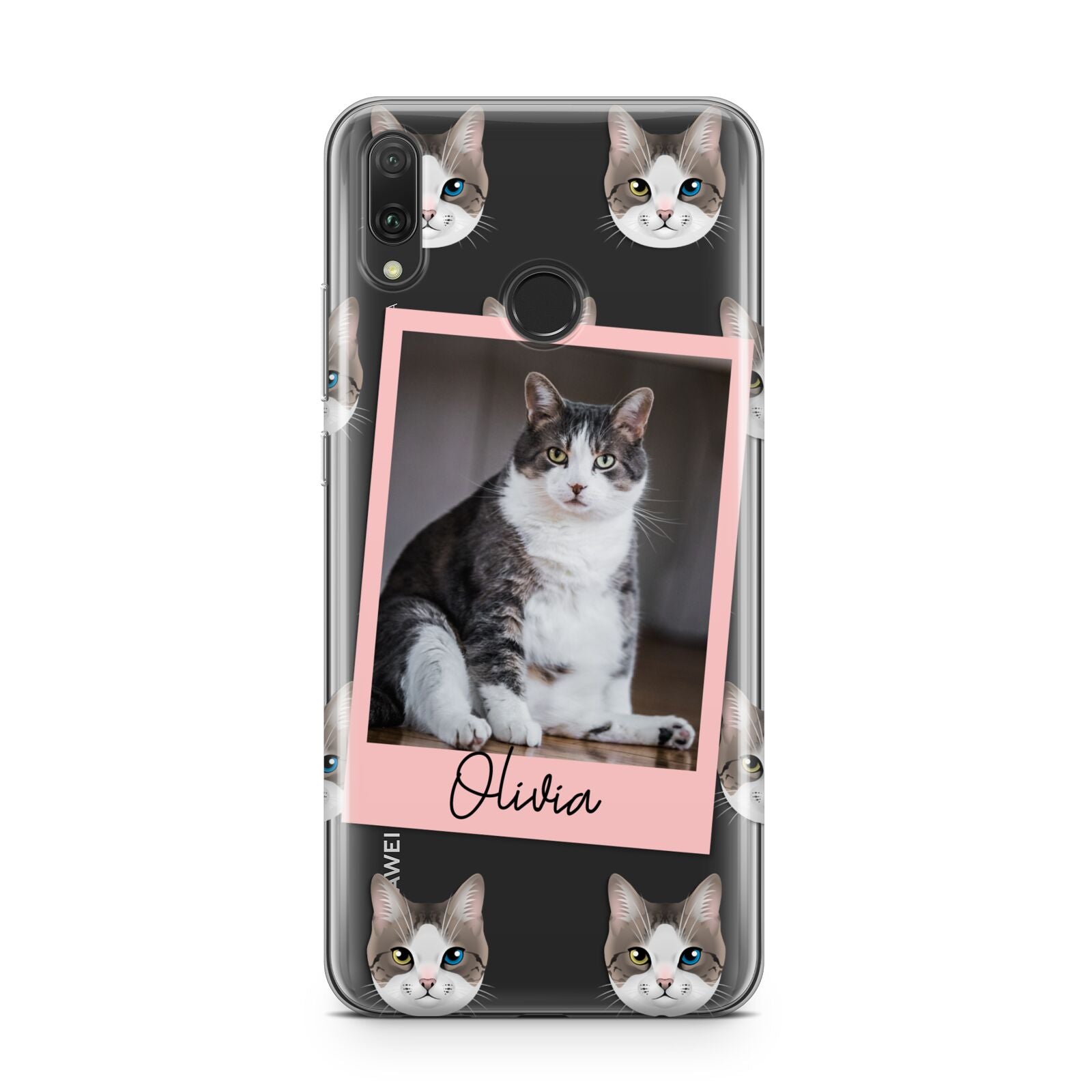 Personalised Cat Photo Huawei Y9 2019