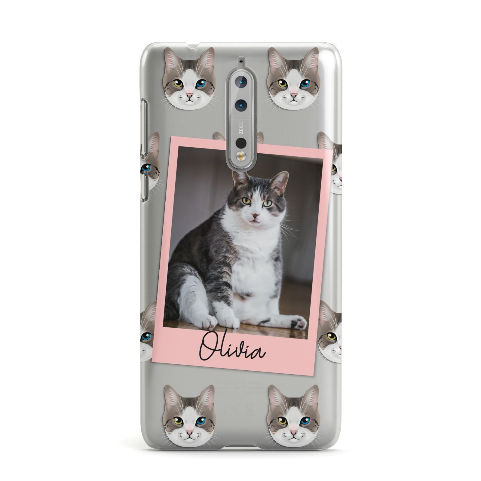 Personalised Cat Photo Nokia Case