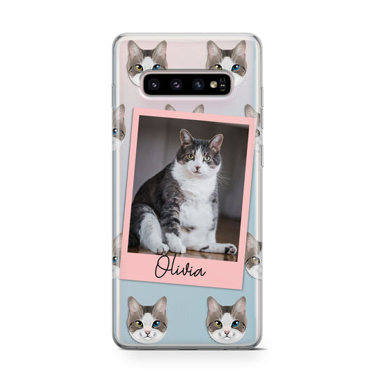 Personalised Cat Photo Protective Samsung Galaxy Case