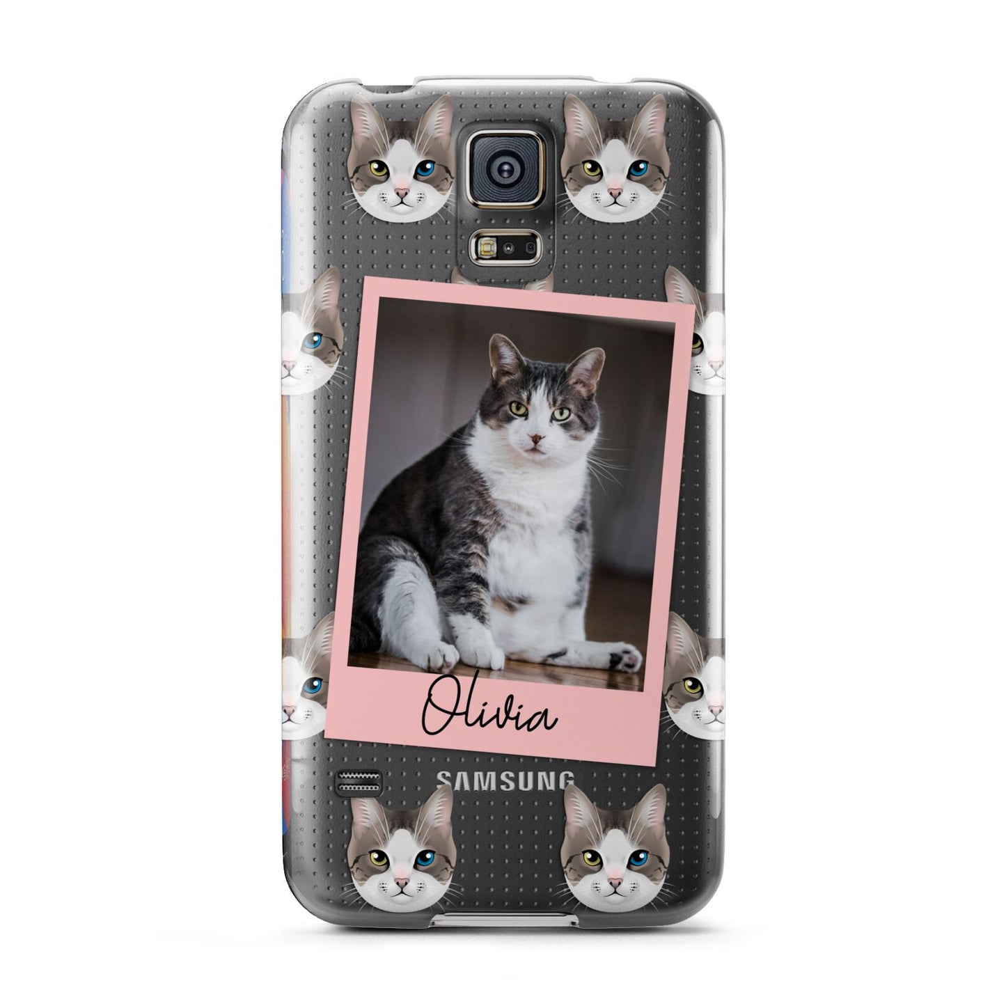 Personalised Cat Photo Samsung Galaxy S5 Case