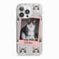 Personalised Cat Photo iPhone 13 Pro TPU Impact Case with White Edges