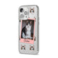 Personalised Cat Photo iPhone 14 Pro Max Clear Tough Case Silver Angled Image