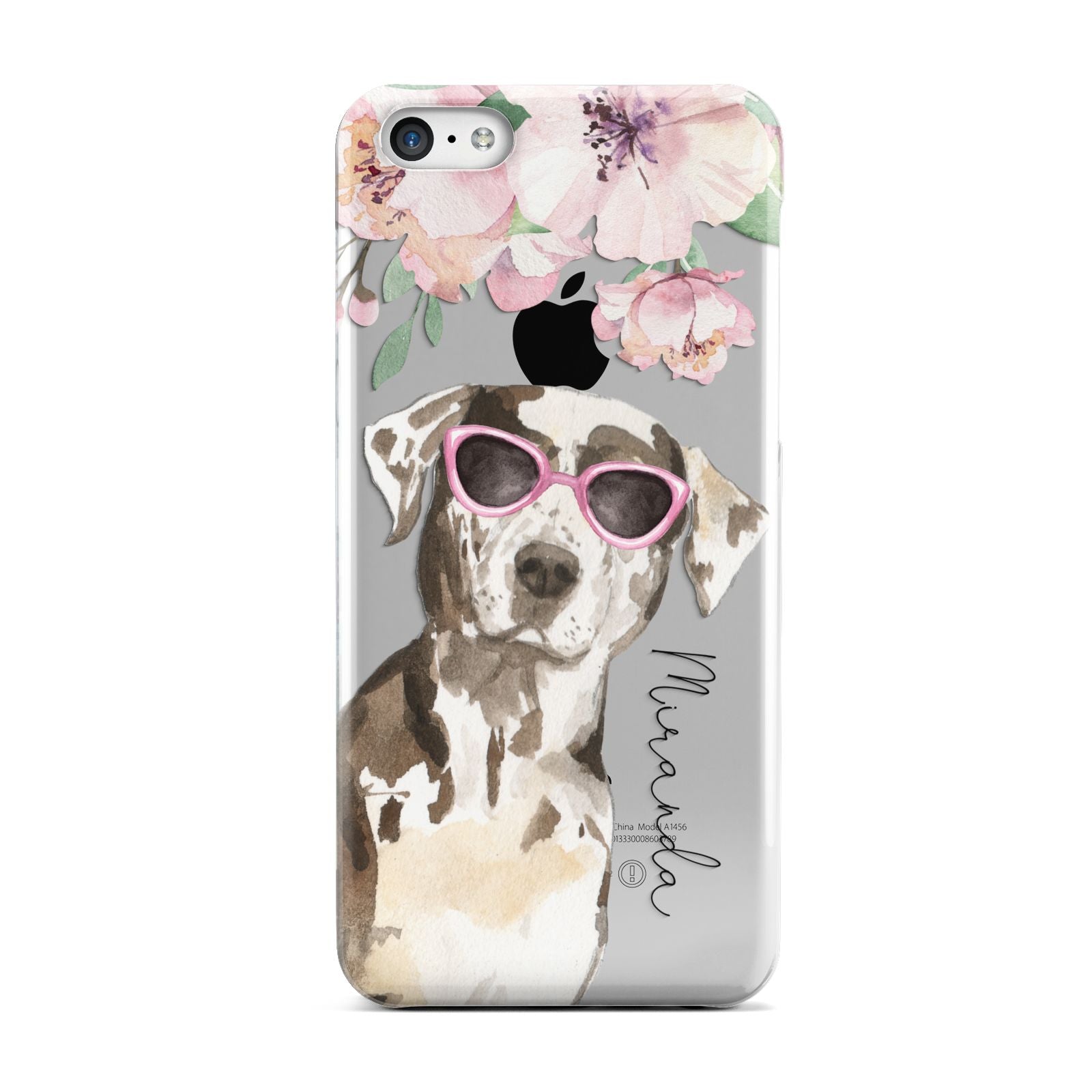 Personalised Catahoula Leopard Dog Apple iPhone 5c Case