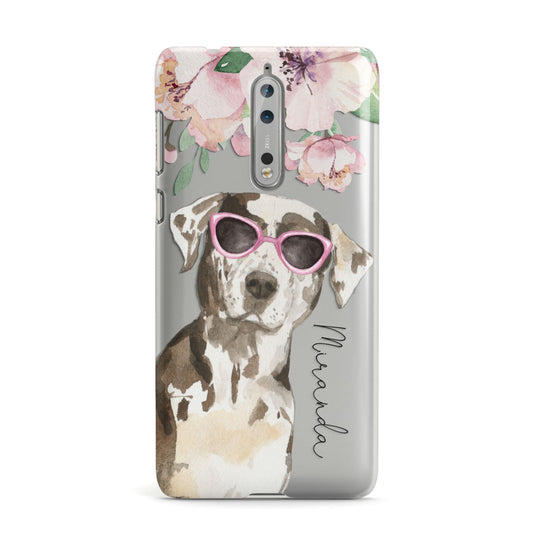 Personalised Catahoula Leopard Dog Nokia Case