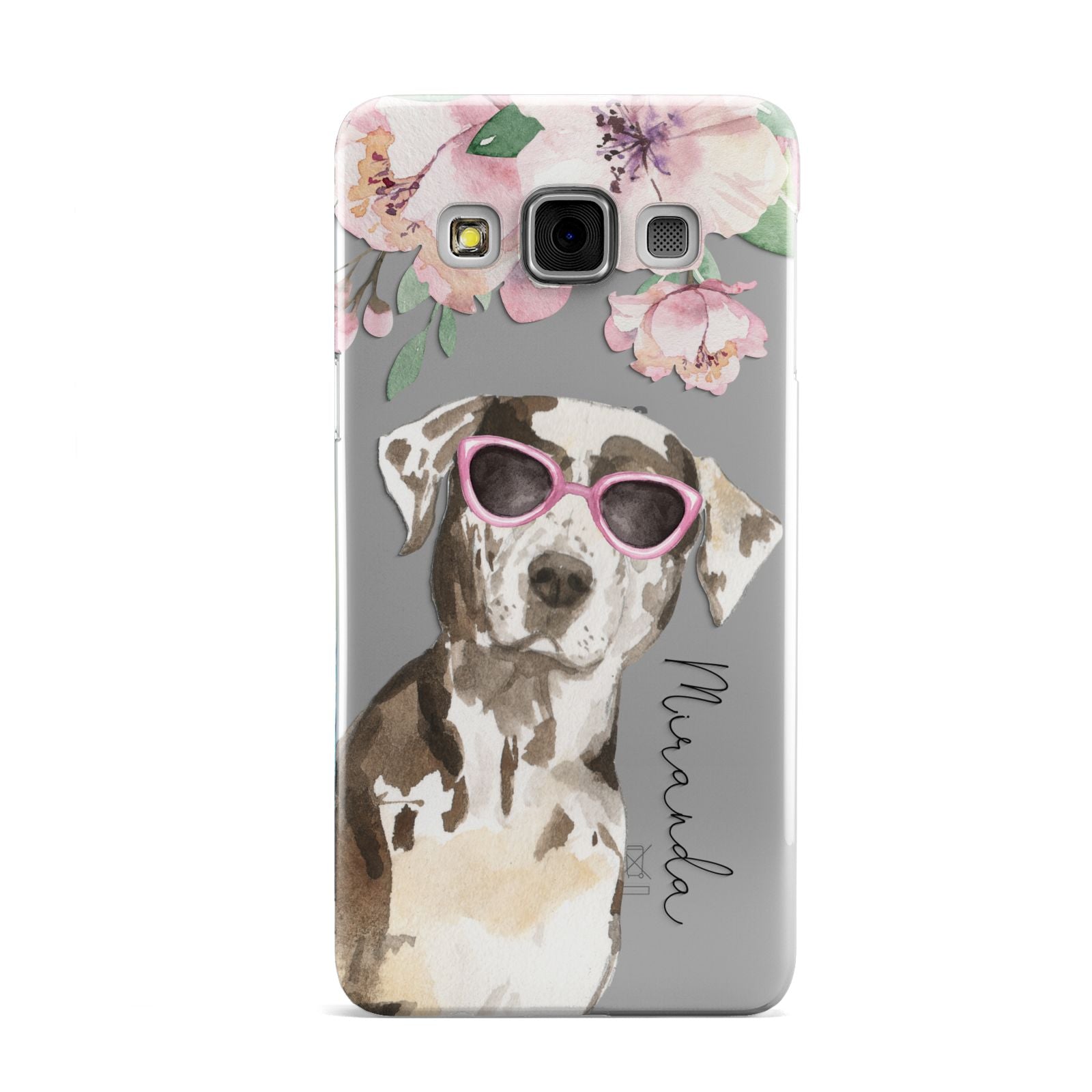 Personalised Catahoula Leopard Dog Samsung Galaxy A3 Case