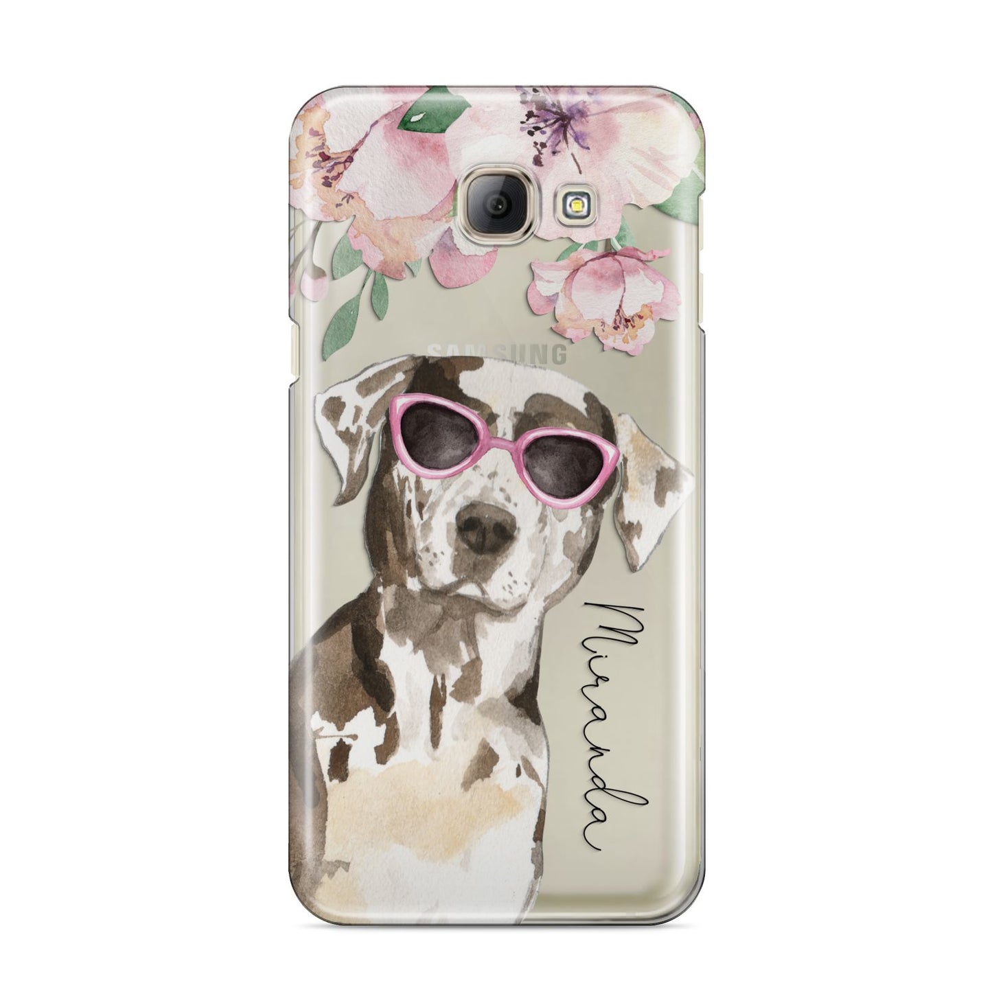Personalised Catahoula Leopard Dog Samsung Galaxy A8 2016 Case