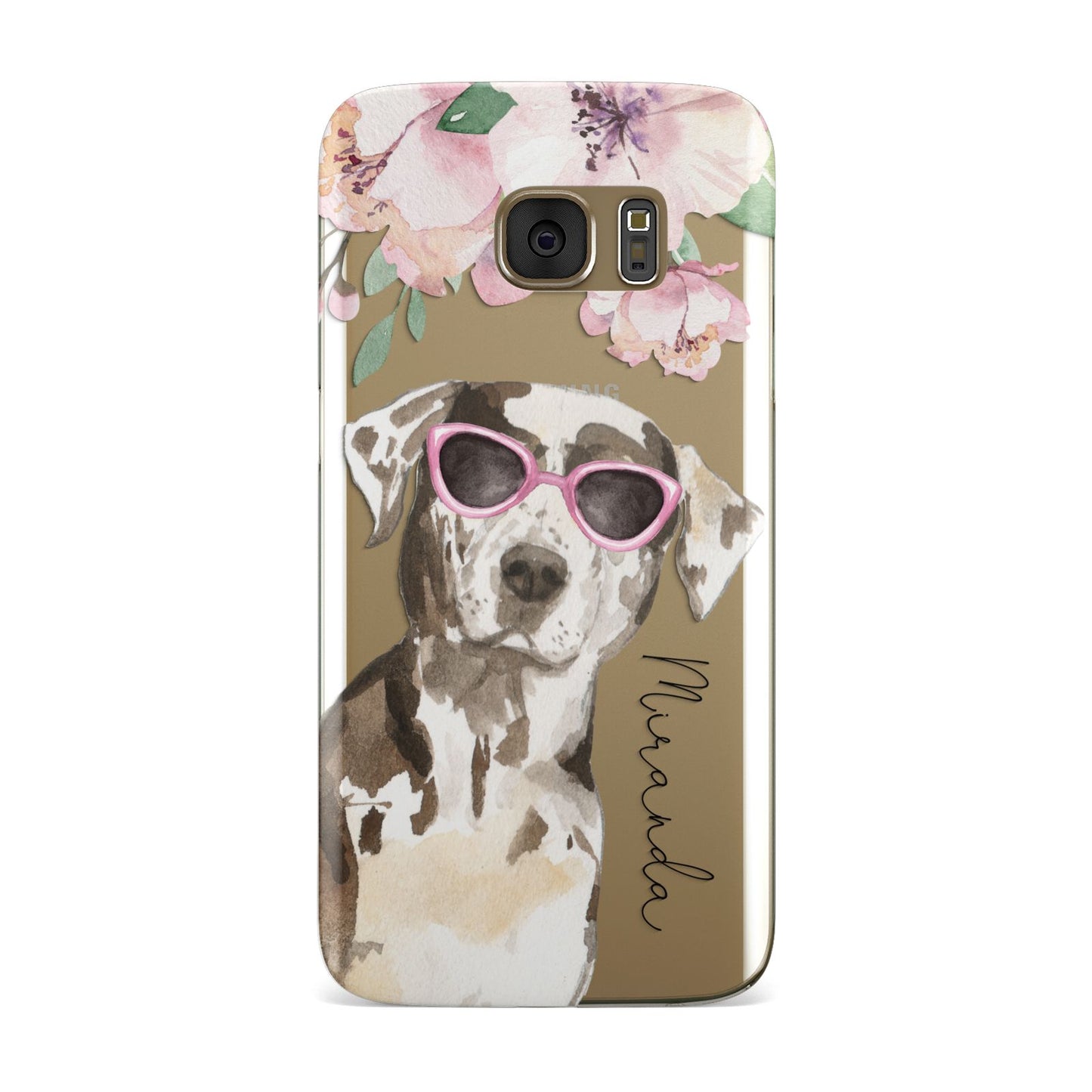 Personalised Catahoula Leopard Dog Samsung Galaxy Case