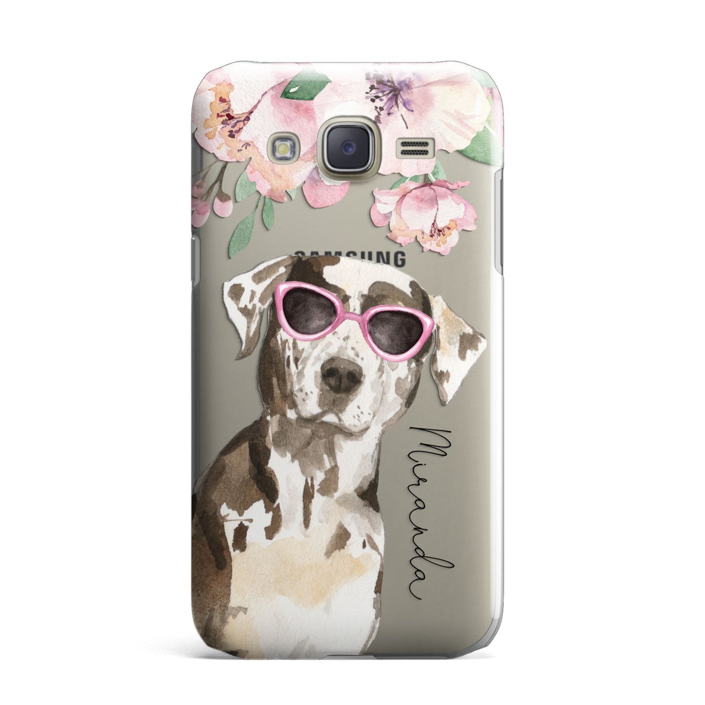 Personalised Catahoula Leopard Dog Samsung Galaxy J7 Case