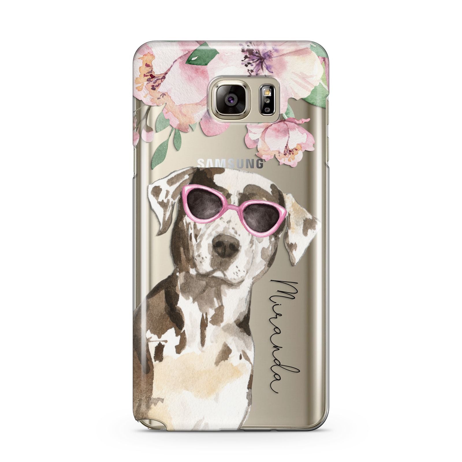 Personalised Catahoula Leopard Dog Samsung Galaxy Note 5 Case