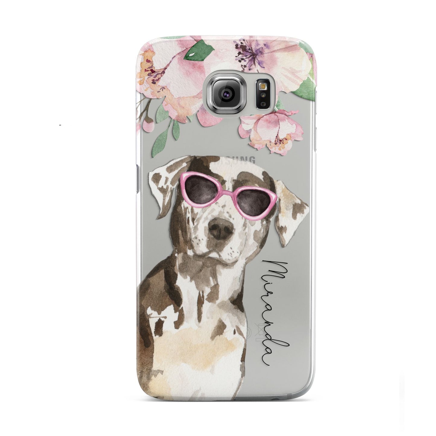 Personalised Catahoula Leopard Dog Samsung Galaxy S6 Case