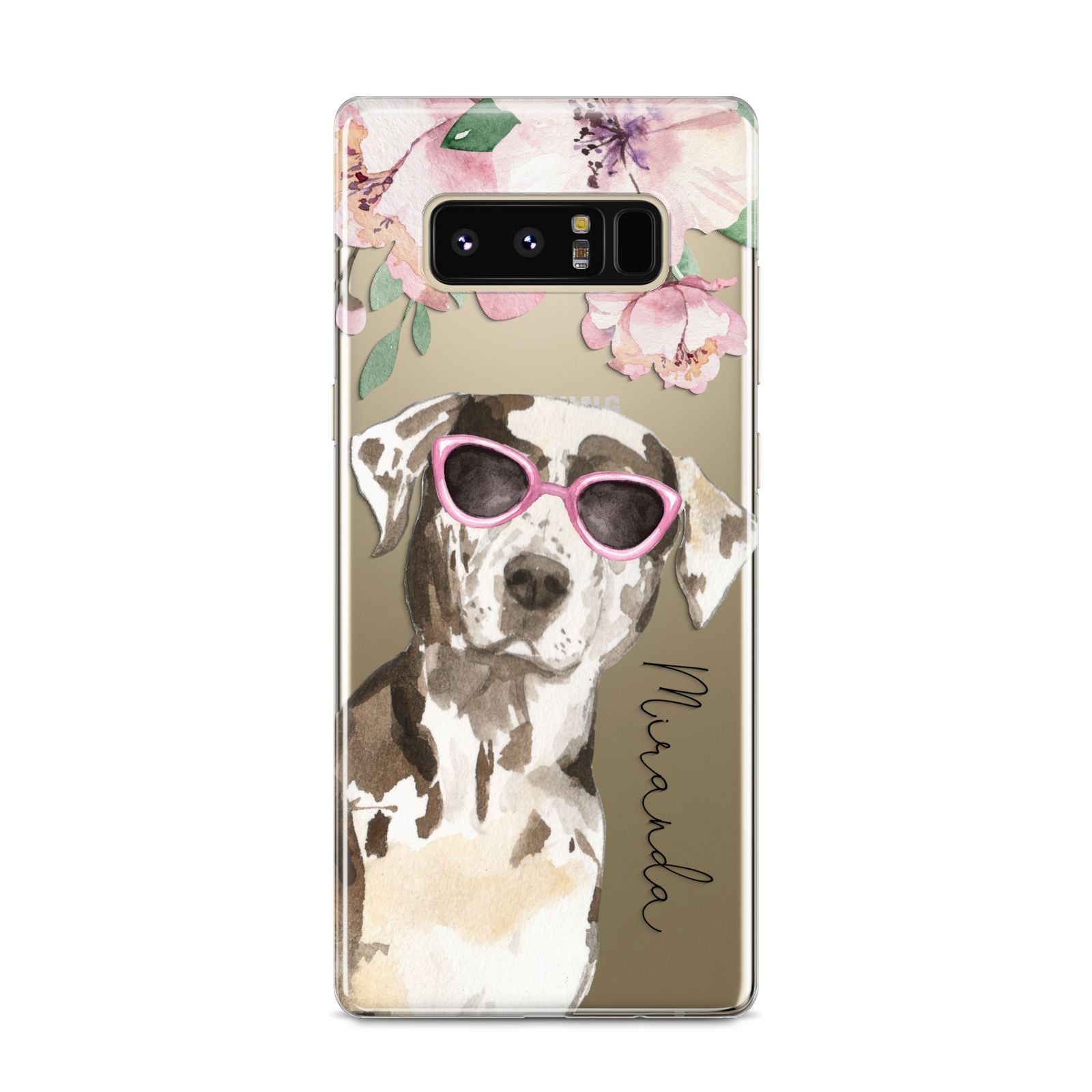 Personalised Catahoula Leopard Dog Samsung Galaxy S8 Case