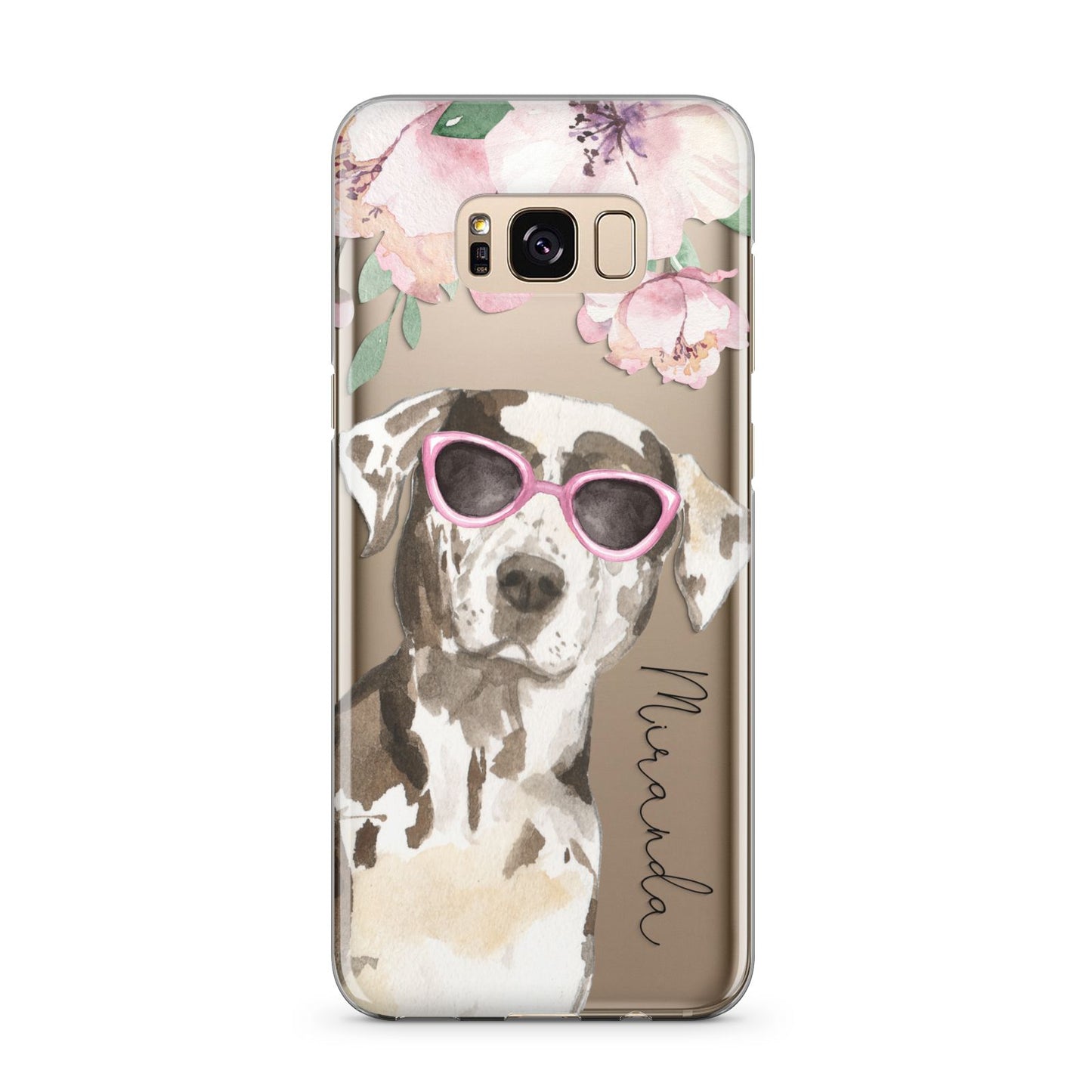 Personalised Catahoula Leopard Dog Samsung Galaxy S8 Plus Case