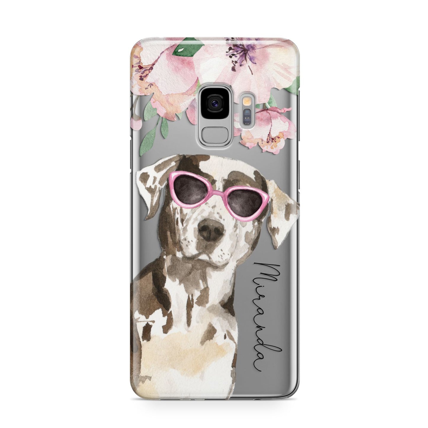 Personalised Catahoula Leopard Dog Samsung Galaxy S9 Case