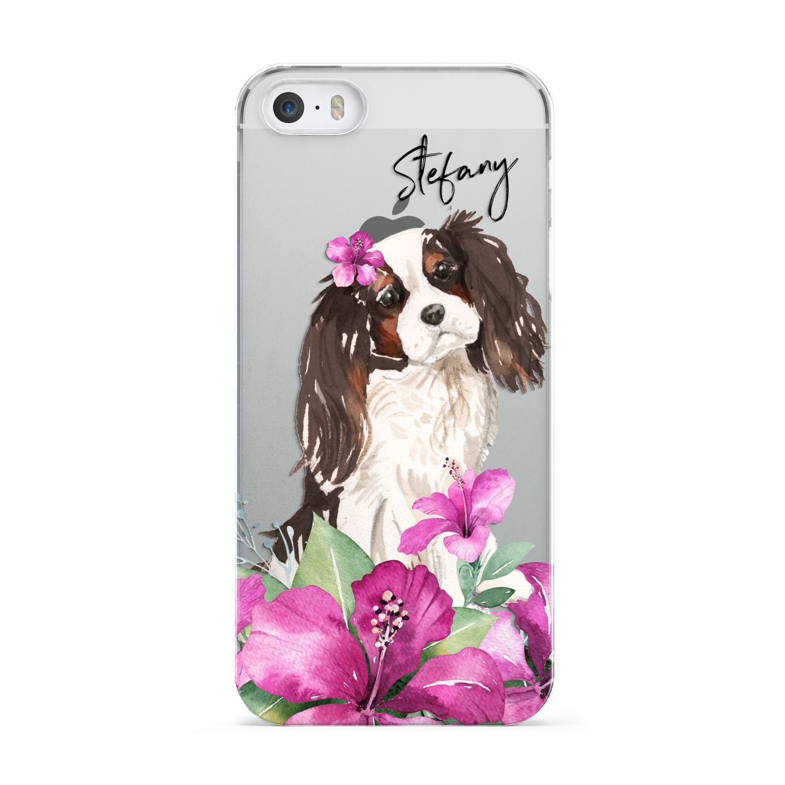 Personalised Cavalier King Charles Spaniel Apple iPhone 5 Case