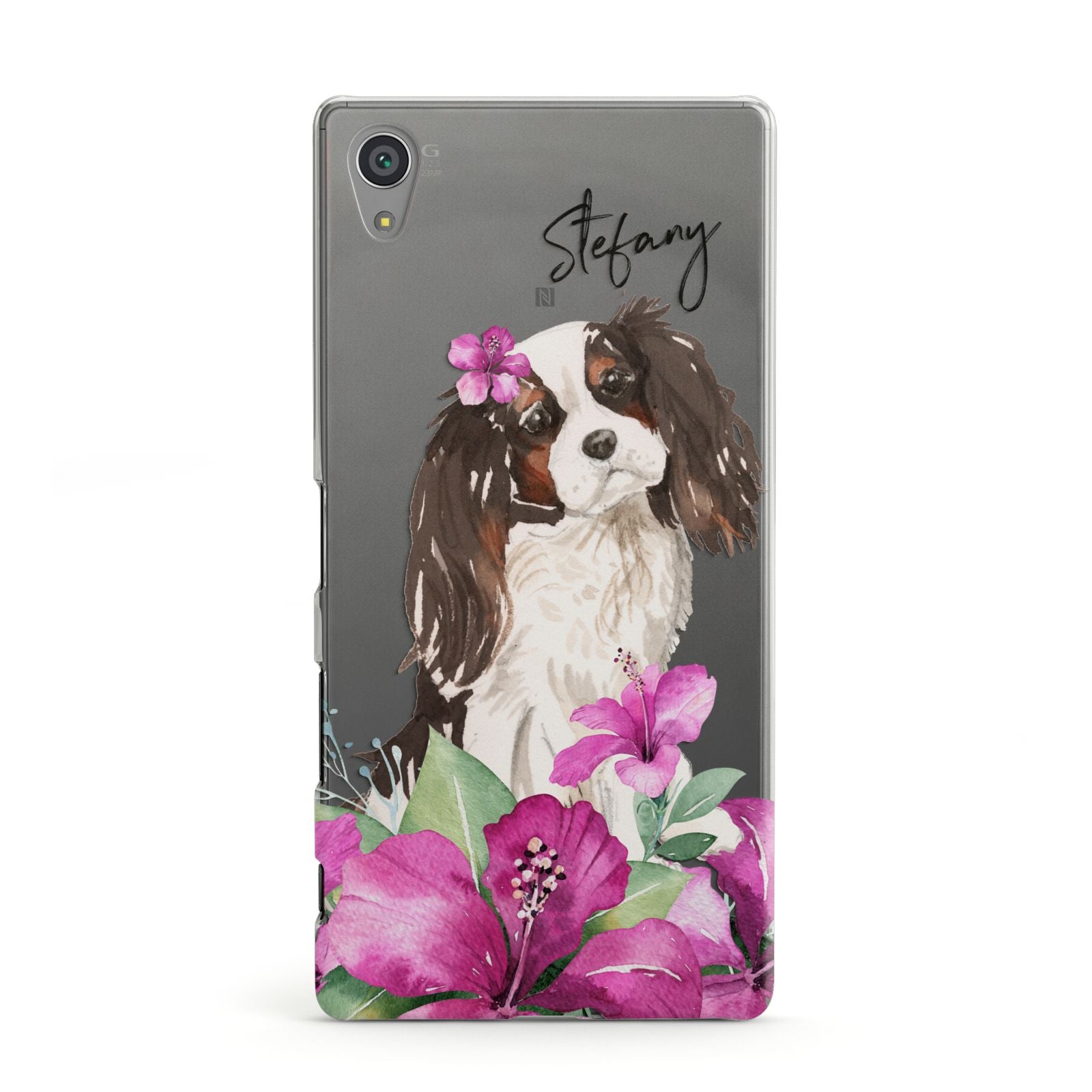 Personalised Cavalier King Charles Spaniel Sony Xperia Case